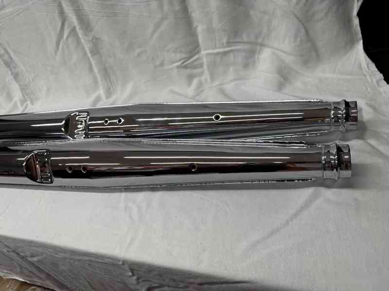 Predám VÝFUKY JAWA 350/634 638 95cm s prelisom - foto 6