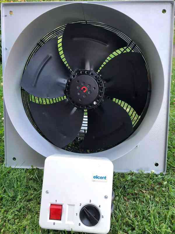 Axiální nástěnný ventilátor 300mm - foto 1