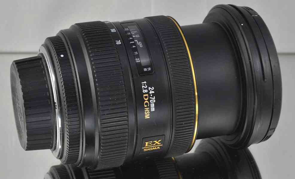 pro Nikon - SIGMA 24-70 mm f/2,8 EX DG HSM *FX - foto 7