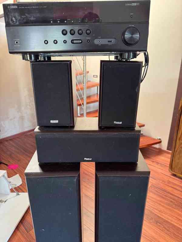 Repro soustava Magnat + reciever Yamaha - foto 2