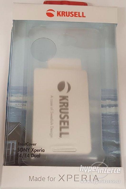 Zadní kryt Sony Xperia E4/E4 dual bílý - foto 1