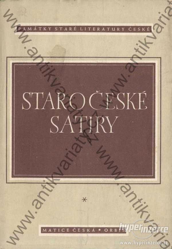 Staročeské satiry - foto 1