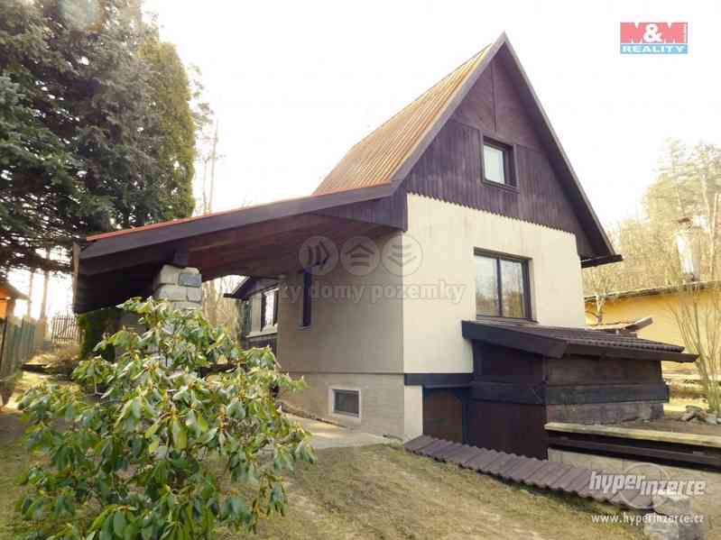 Prodej chaty 3+kk, 44 m2 s pozemkem 408 m2 Kokořínsko - foto 1