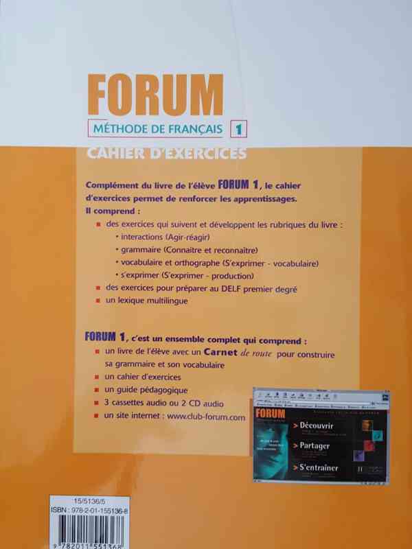 Forum 1/A1-A2 - Cahier d´exercices - foto 2