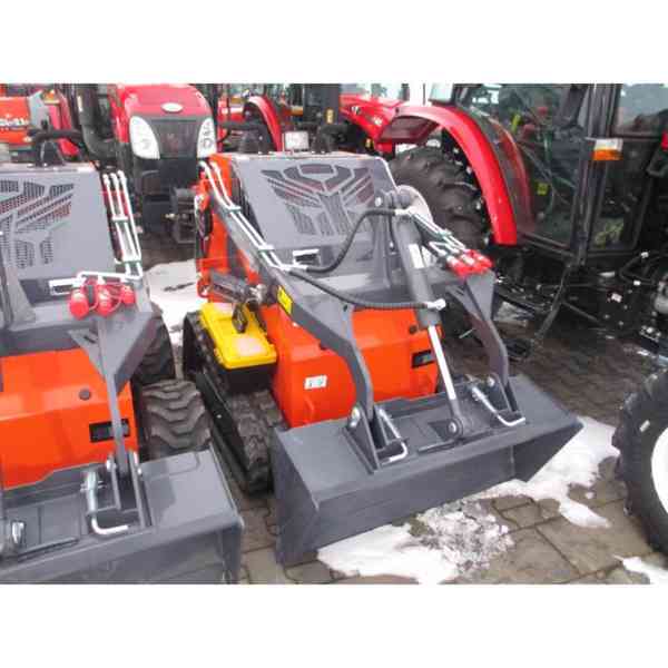 Mini kolový smykový nakladač YTO SK 480 L pásový - foto 1