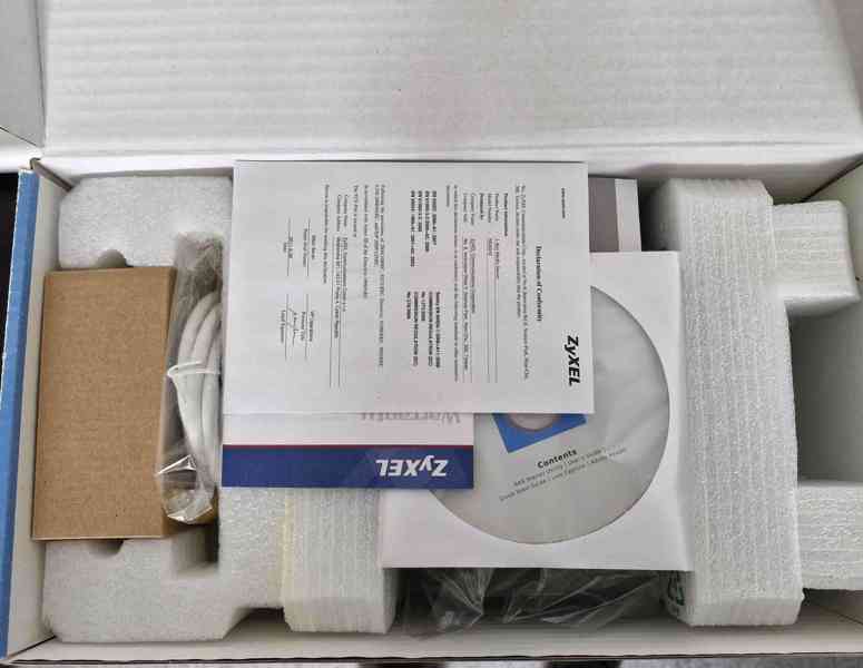 NAS Zyxel NSA310 novy nevybaleny vc disku 500GB - foto 3
