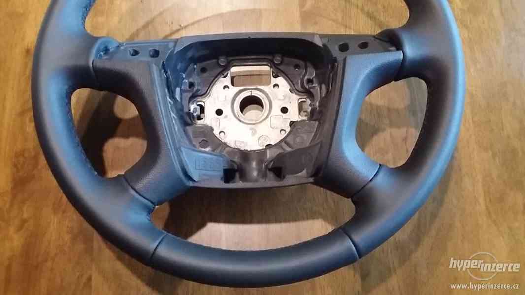 Prodám nový kožený MULTIFUNKČNÍ volant na Škoda Octavia 2. - foto 3