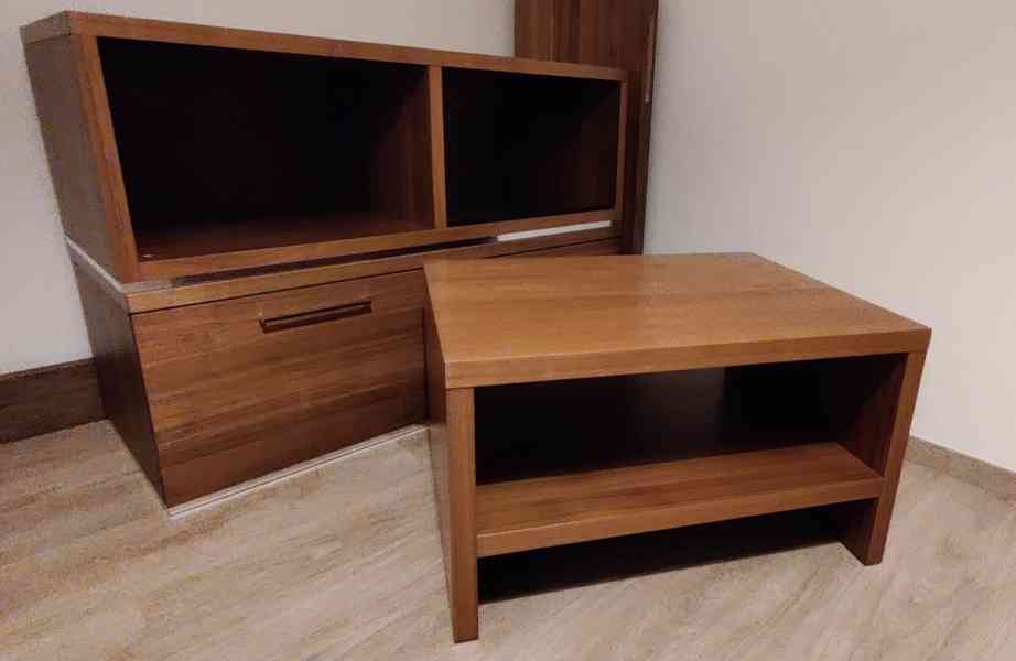 Modulární obývací stěna / set – MDF třešňová dýha - foto 6