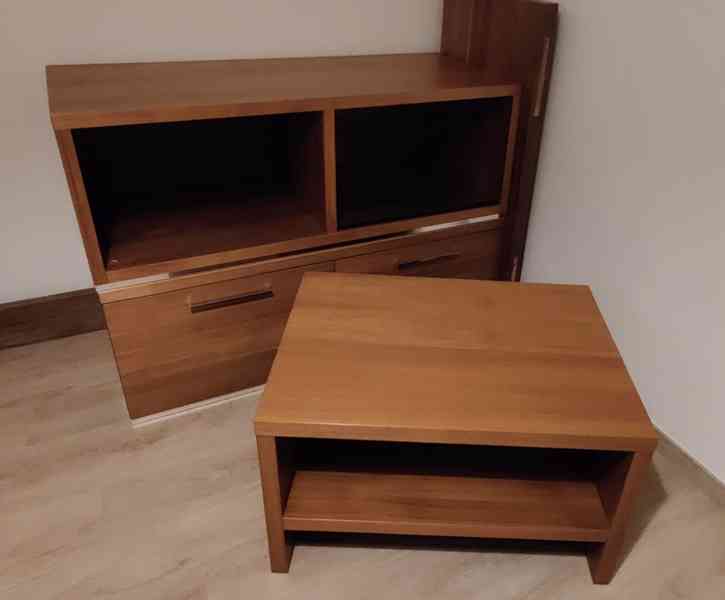 Modulární obývací stěna / set – MDF třešňová dýha - foto 5