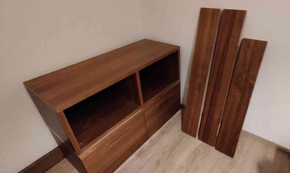Modulární obývací stěna / set – MDF třešňová dýha - foto 4