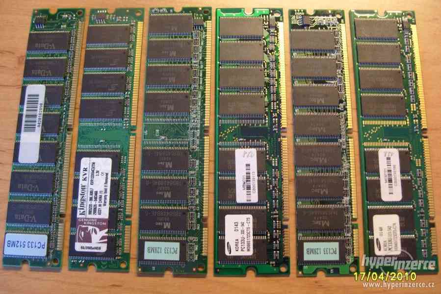 Paměti SDRAM PC133 - foto 1