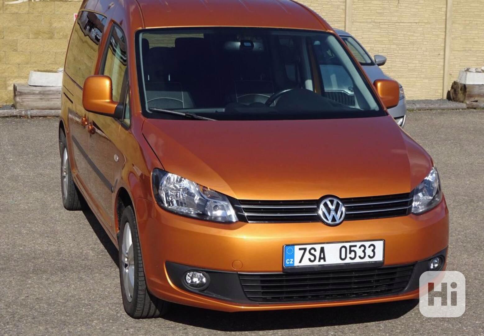 VW Caddy 2.0 TDI Life r.v.2013 (103 kw) 7 Míst Automat - foto 1