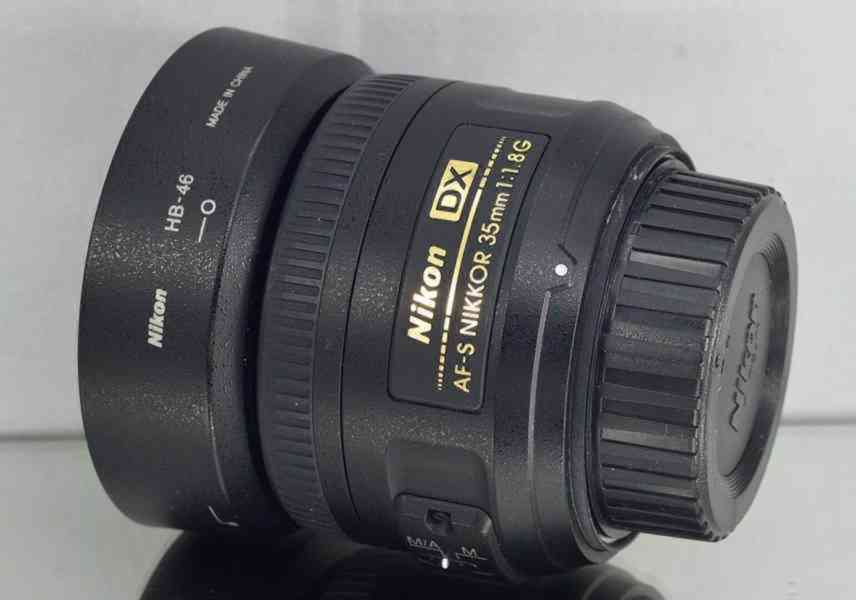 Nikon AF-S Nikkor 35 mm f/1.8 G **DX + UV FILTR - foto 6