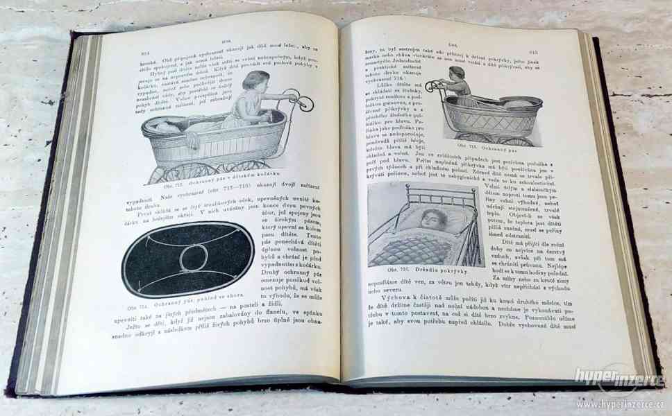 Starožitná léčitelská kniha Domácí lékařka z roku 1923 - foto 4
