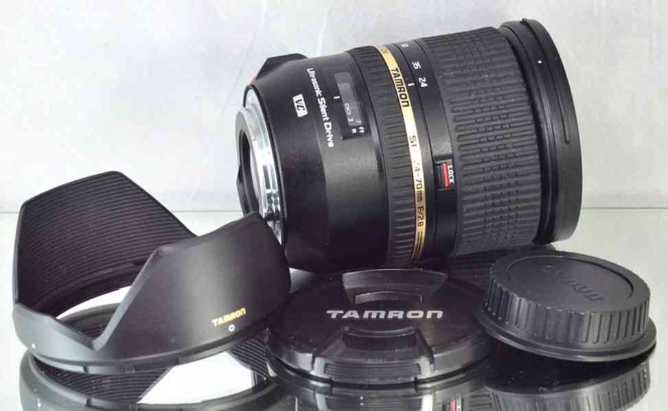 pro Canon - Tamron AF SP 24-70mm f/2,8 Di VC USD - foto 3