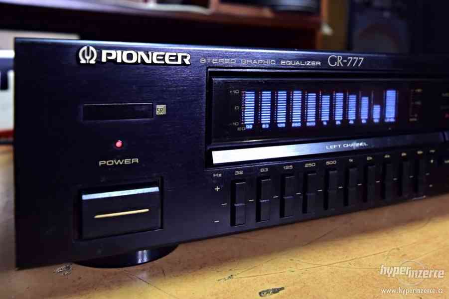 Pioneer GR777 graphic equalizer made in Japan bazar Hyperinzerce.cz