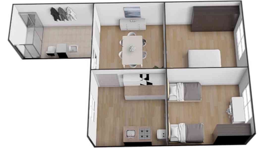 PRONÁJEM BYTU 3+1,  BRNO – MALOMĚŘICE - foto 12