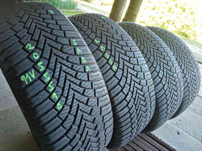Celoroční pneu 4kusy 205/55/16 vzorek 90% LASSA - dobírka - foto 2