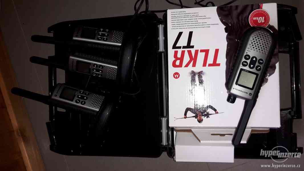 Prodám vysílačky Motorola TLKR-T7