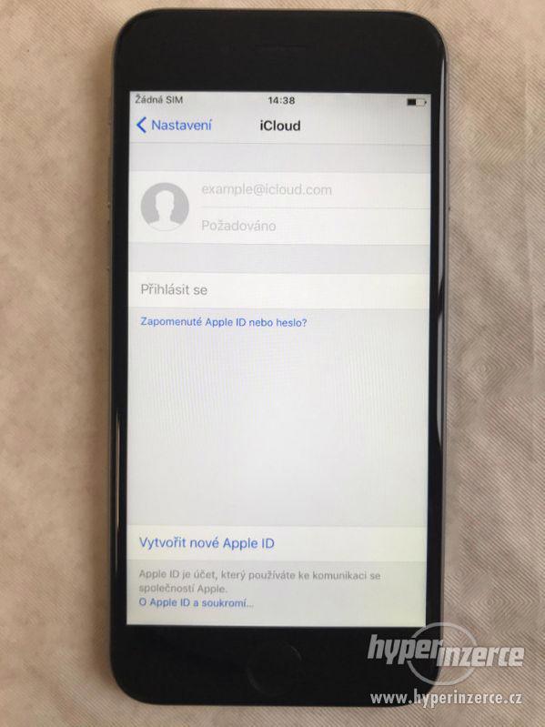 iPhone 6 16GB space gray, starší IOS 9.3.5, záruka 6 měsíců - foto 4