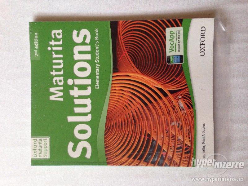 Predám knihu anglického jazyka Maturita Solutions - foto 1