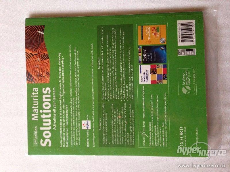 Predám knihu anglického jazyka Maturita Solutions - foto 2