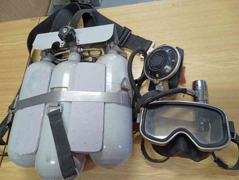 potápěčská souprava vojenská LPP-10 s maskou - foto 1