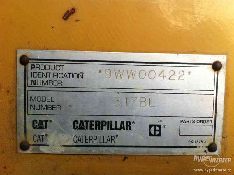 Pásové rýpadlo Caterpillar CAT 317B (ev. č. M3144) - foto 4