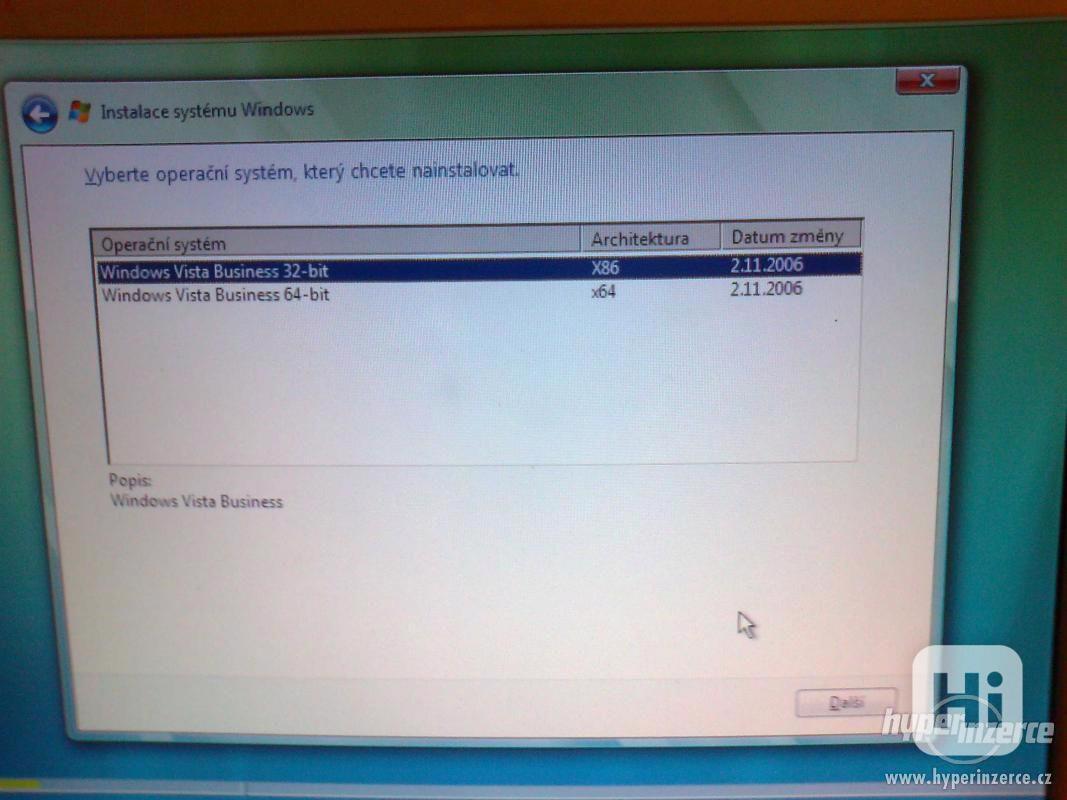 Windows Vista Business 32/64bit CZ,Praha 5 - foto 1