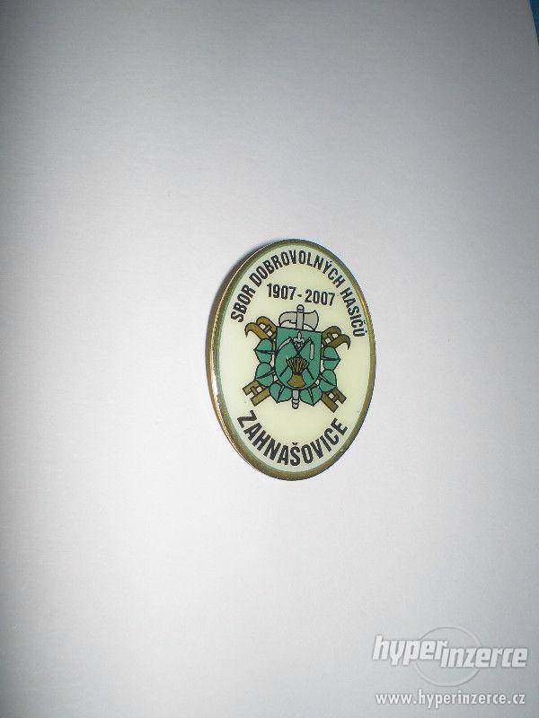 Pamětní odznak SDH Zahnašovice - foto 1
