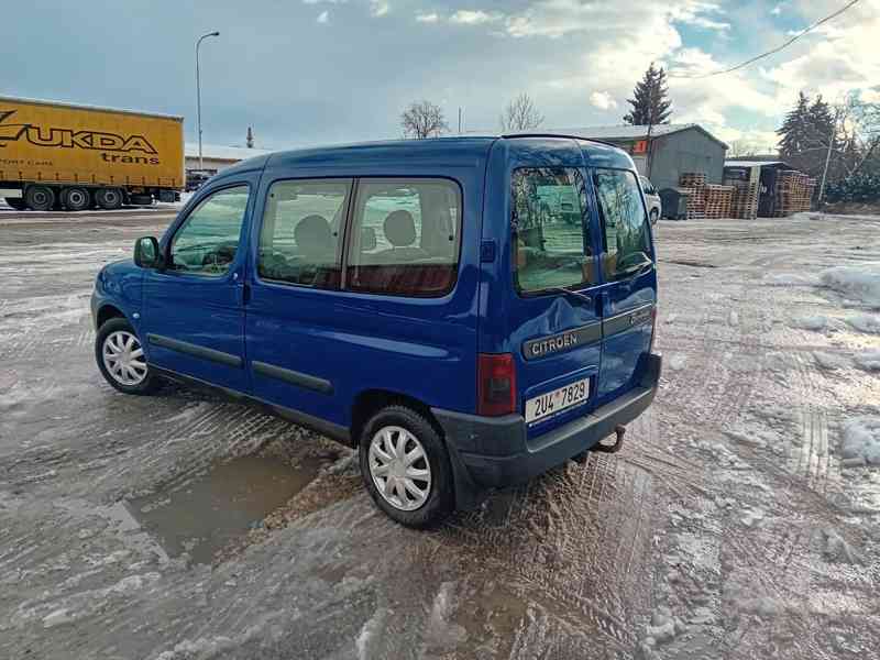 Citroen Berlingo 2,0HDI/66Kw, PŮVOD ČR - 1.MAJITEL, TAŽNÝ  - foto 6