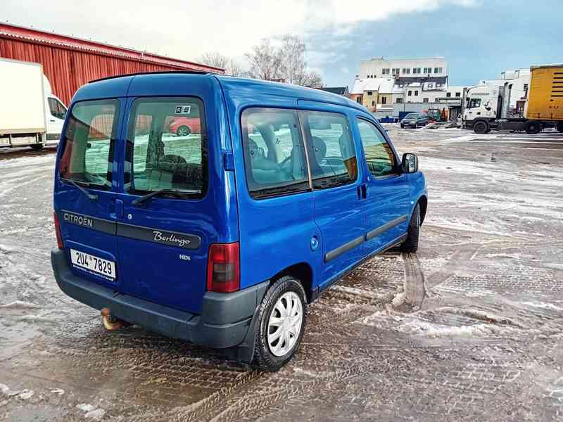 Citroen Berlingo 2,0HDI/66Kw, PŮVOD ČR - 1.MAJITEL, TAŽNÝ  - foto 2