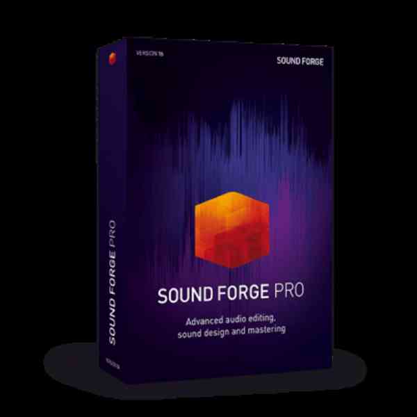 SOUND FORGE Pro 16 - nejnovější verze kompatibilní s Win 11