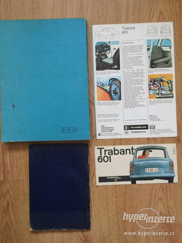 Trabant 601 – katalog ND, příručka, prospekty, ceny v textu - foto 2