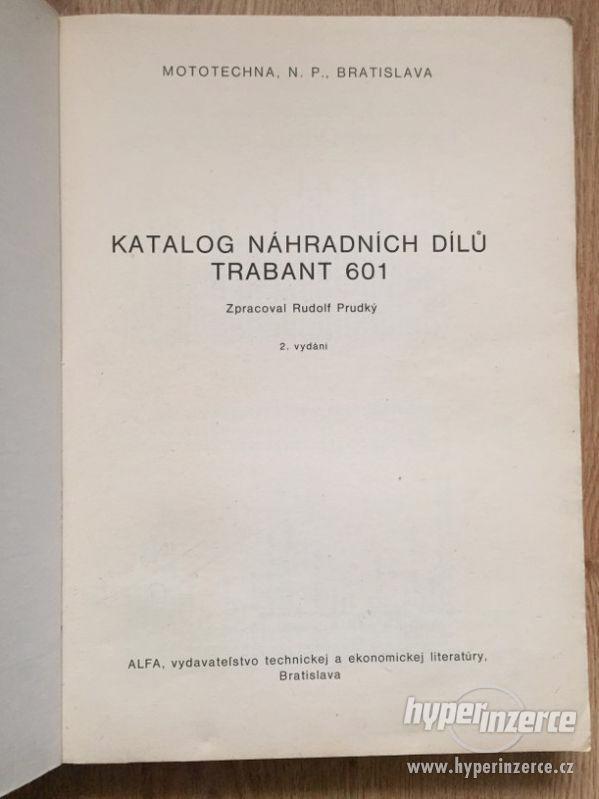 Trabant 601 – katalog ND, příručka, prospekty, ceny v textu - foto 3