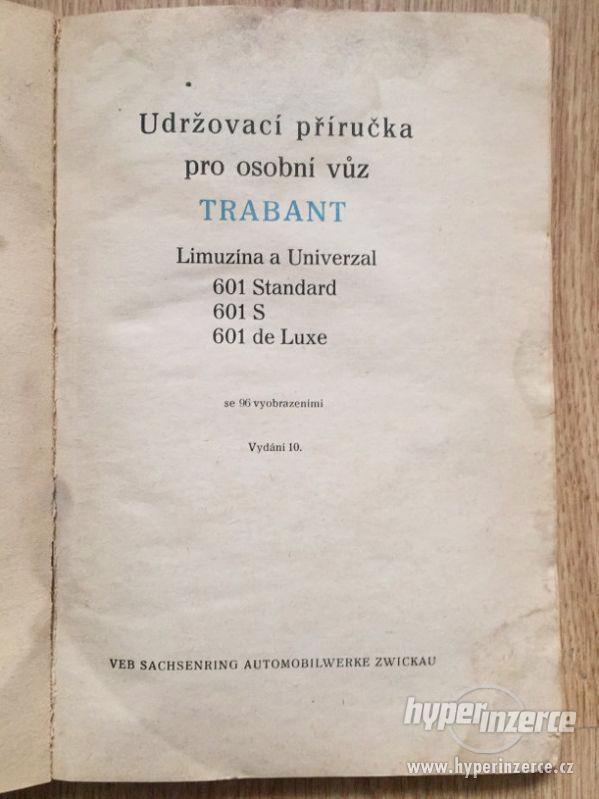 Trabant 601 – katalog ND, příručka, prospekty, ceny v textu - foto 6