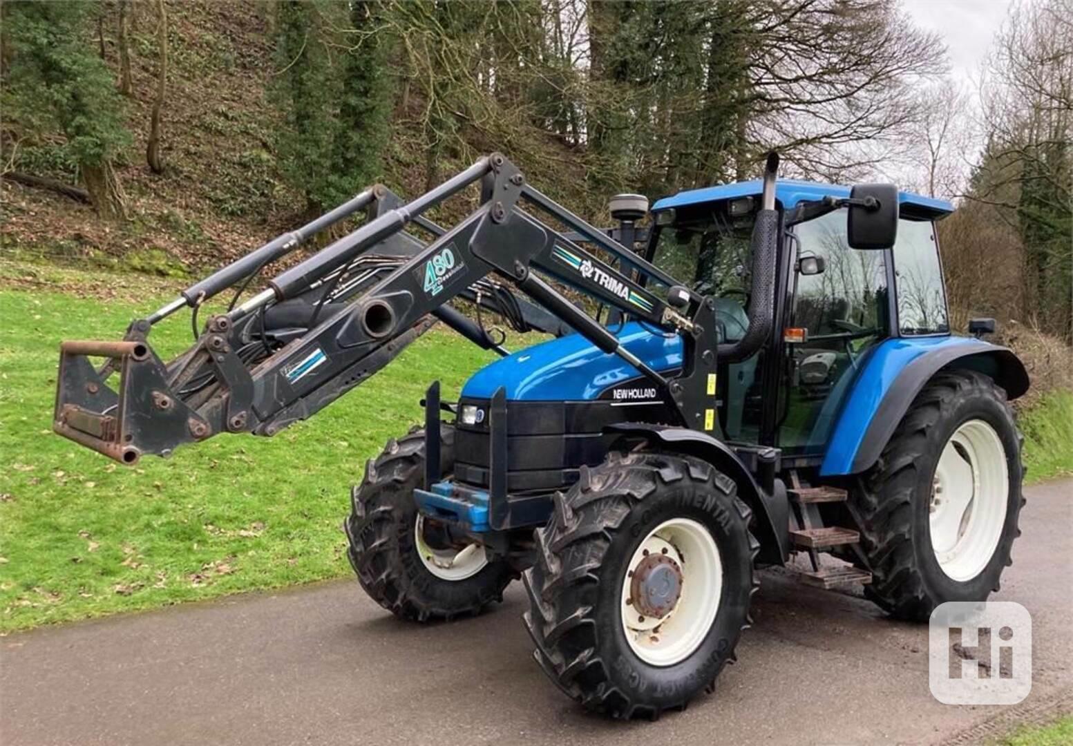 New Holland TS115 -traktor 4wd-1 245 MTH - foto 1