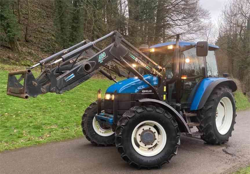 New Holland TS115 -traktor 4wd-1 245 MTH - foto 4