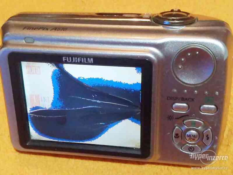 Digitální foťák a kamera Fujifilm FinePix A610 - k opravě! - foto 6
