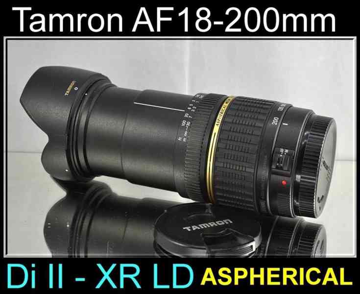 pro Canon -Tamron AF 18-200mm F/3,5-6,3 DiII XR*UV - foto 1