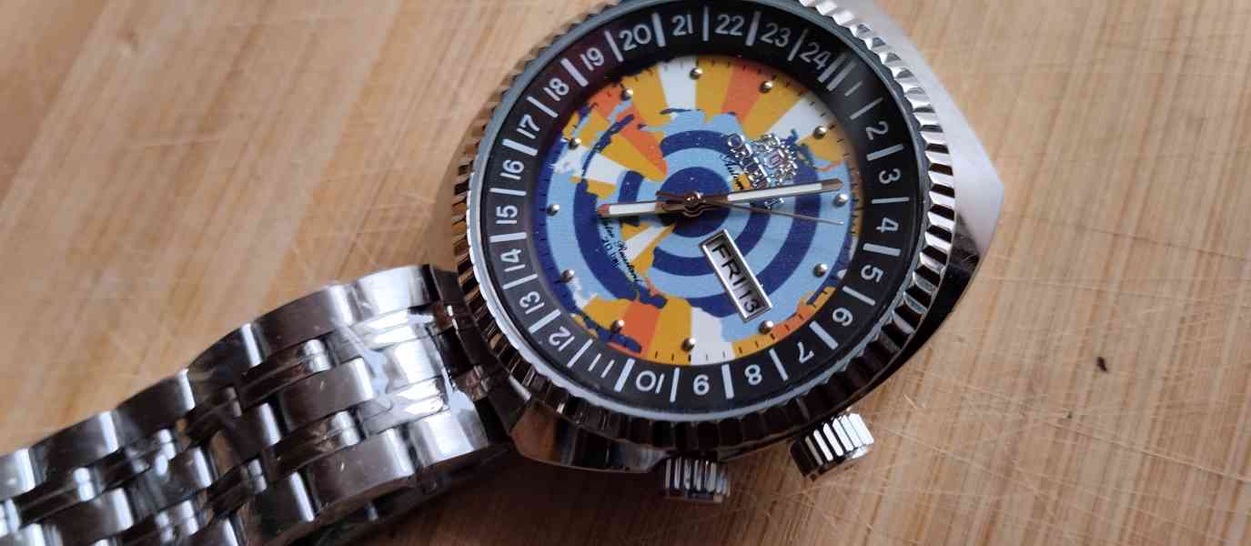 Hodinky Orient Revival World Map - foto 4