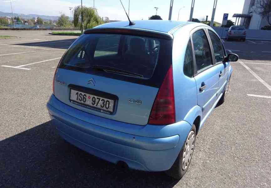 Citroen C3 1.4i r.v.2003 (54 kw) 1.Majitel ČR stk:2/2028 - foto 4