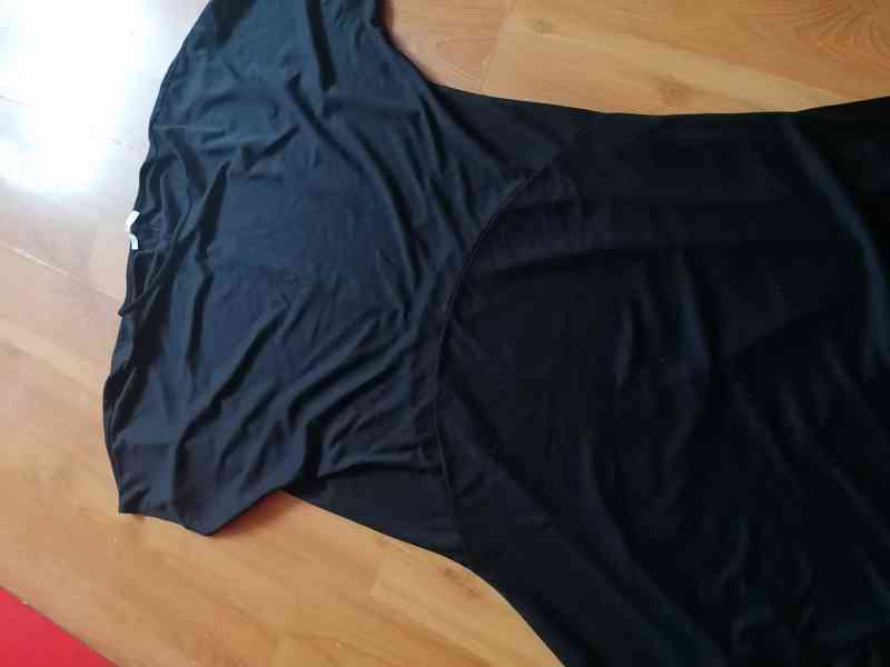 Dámské černé volné šaty, Zara - foto 7
