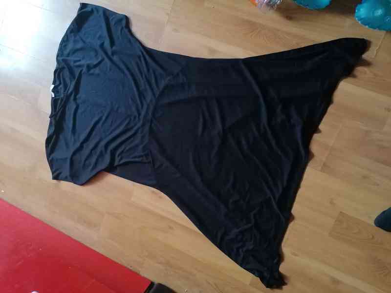 Dámské černé volné šaty, Zara - foto 6