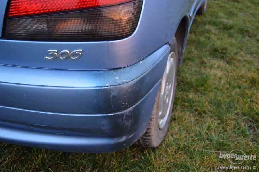 Peugeot 306 1.4i, nová STK, super stav, garážováno - foto 6