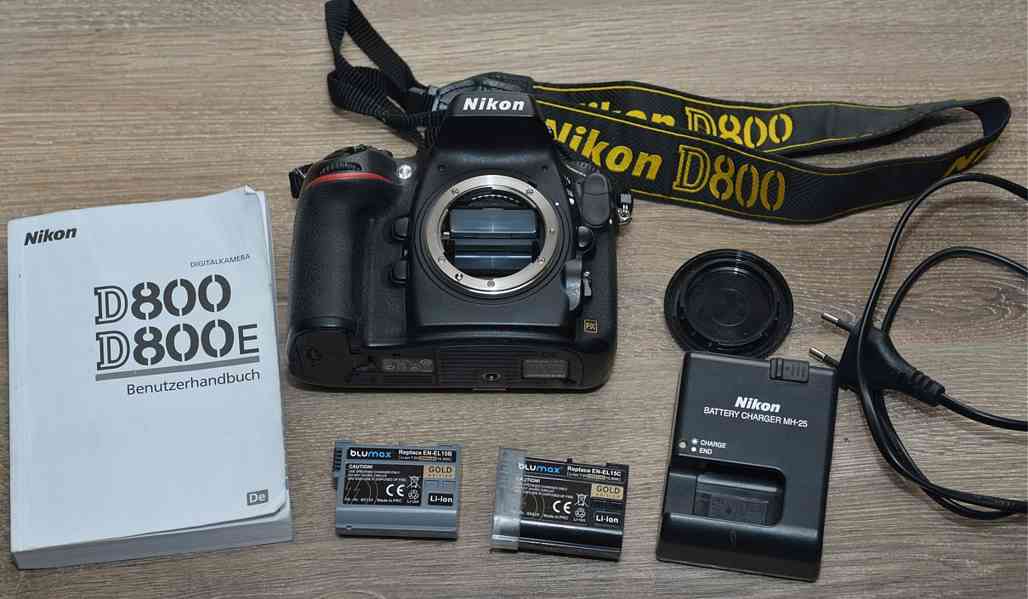 Nikon D800 FX*36MPix CMOS*Full HDV*SD/CF*10500 Exp - foto 3