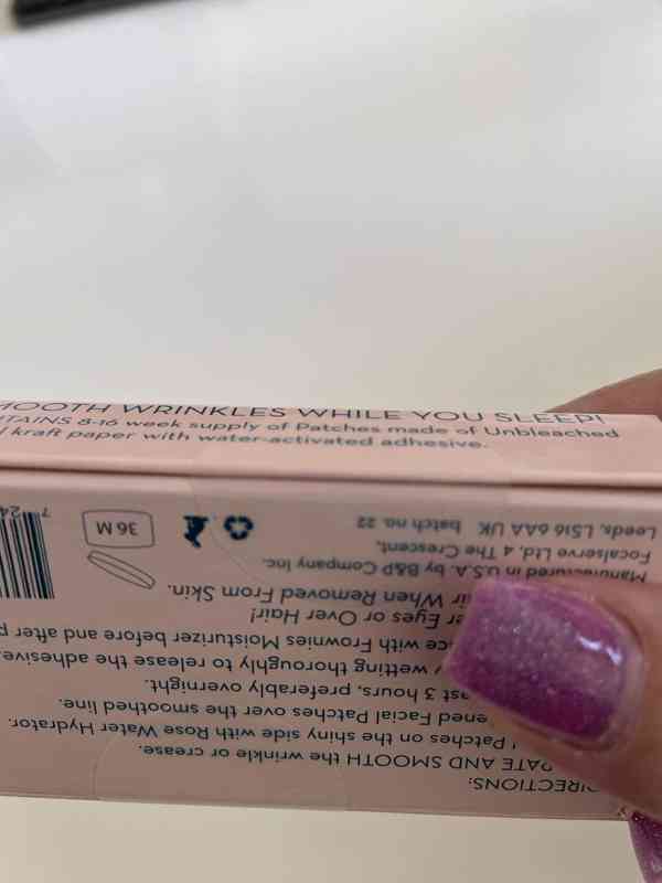 Náplast na vrásky - Facial Patches Frownies - foto 3