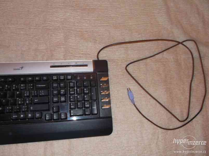 klávesnici k PC Genius, černá, bez myše za 150,- Kč - foto 3