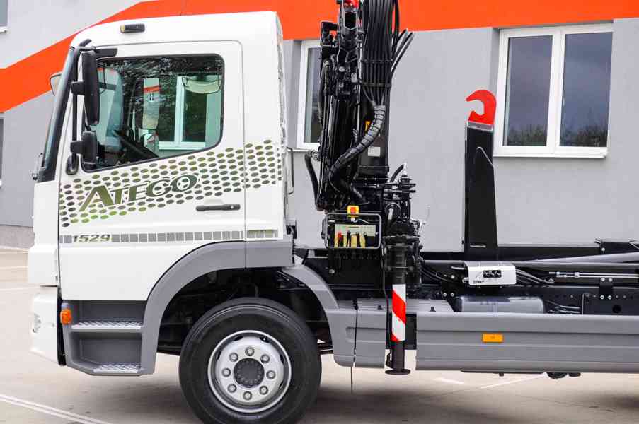 MERCEDES ATEGO 1529 NOVÝ HÁKOVÝ NOSIČ KONTEJNERŮ HYDR. RUKA - foto 77