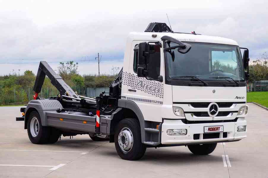 MERCEDES ATEGO 1529 NOVÝ HÁKOVÝ NOSIČ KONTEJNERŮ HYDR. RUKA - foto 96